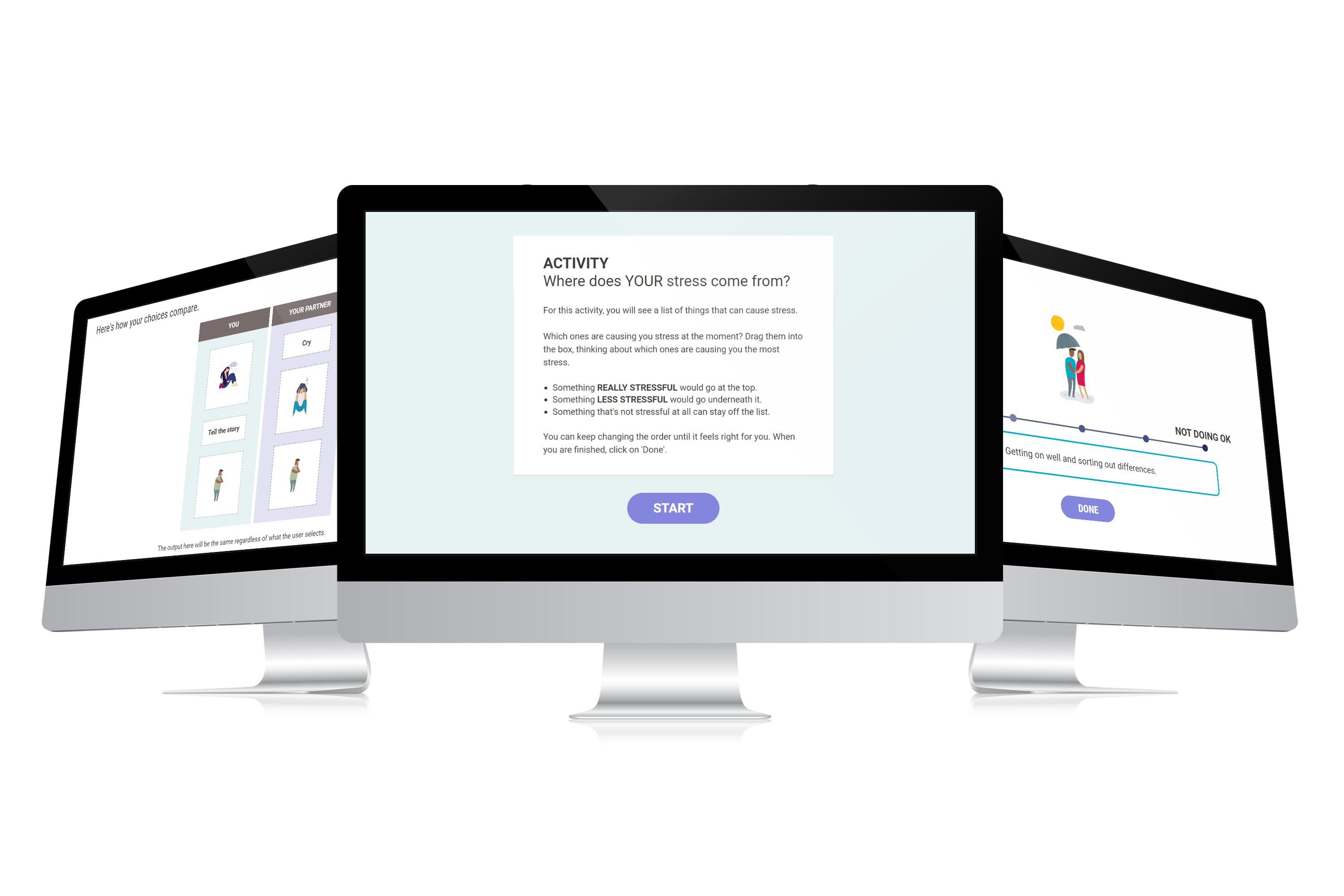Relationship Stress App (One Plus One)